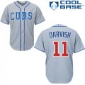 Wholesale Cheap Cubs #11 Yu Darvish Grey Road Stitched Youth MLB Jersey