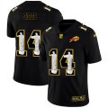 Wholesale Cheap Buffalo Bills #14 Stefon Diggs Men's Nike Carbon Black Vapor Cristo Redentor Limited NFL Jersey