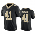 Wholesale Cheap Men's New Orleans Saints #41 Alvin Kamara Black 2023 F.U.S.E. Vapor Untouchable Limited Stitched Jersey