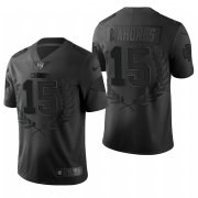 Wholesale Cheap Nike Kansas City Chiefs 15 Patrick Mahomes Black Commemorative Edition Vapor Untouchable Limited Jersey