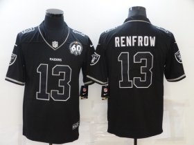 Wholesale Cheap Men\'s Las Vegas Raiders #13 Hunter Renfrow Black Shadow 2021 Vapor Untouchable Stitched Nike Limited Jersey