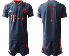 Wholesale Cheap Bayern Munchen #1 Neuer Third Soccer Club Jersey