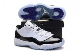 Wholesale Cheap Air Jordan 11 Low Retro Shoes White/black