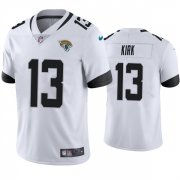 Wholesale Cheap Men's Jacksonville Jaguars #13 Christian Kirk White Vapor Untouchable Limited Stitched Jersey