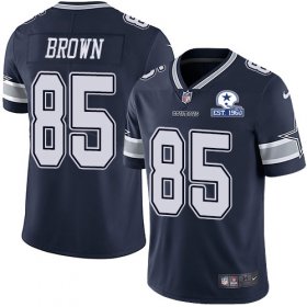 Wholesale Cheap Nike Cowboys #85 Noah Brown Navy Blue Team Color Men\'s Stitched With Established In 1960 Patch NFL Vapor Untouchable Limited Jersey