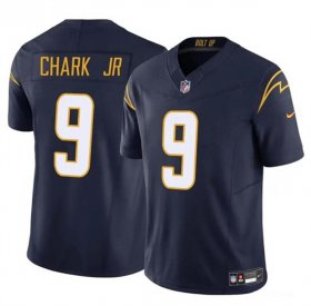 Cheap Men\'s Los Angeles Chargers #9 DJ Chark Jr Navy 2024 F.U.S.E. Vapor Limited Football Stitched Jersey