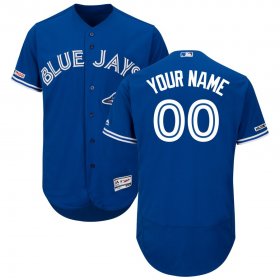 Wholesale Cheap Toronto Blue Jays Majestic Alternate Flex Base Authentic Collection Custom Jersey Royal