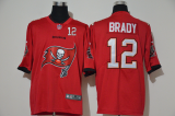 Wholesale Cheap Men's Tampa Bay Buccaneers #12 Tom Brady Red 2020 Big Logo Number Vapor Untouchable Stitched NFL Nike Fashion Limited Jersey