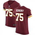 Wholesale Cheap Nike Redskins #75 Brandon Scherff Burgundy Red Team Color Men's Stitched NFL Vapor Untouchable Elite Jersey