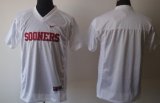 Wholesale Cheap Oklahoma Sooners Blank White Jersey