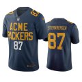 Wholesale Cheap Green Bay Packers #87 Jace Sternberger Navy Vapor Limited City Edition NFL Jersey