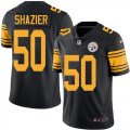 Wholesale Cheap Nike Steelers #50 Ryan Shazier Black Youth Stitched NFL Limited Rush Jersey