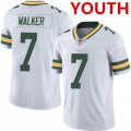 Cheap Youth Green Bay Packers #7 Quay Walker White Vapor Untouchable Limited Stitched Football Jersey