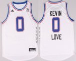 Wholesale Cheap 2015 NBA Eastern All-Stars #0 Kevin Love Revolution 30 Swingman White Jersey