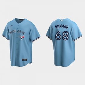 Wholesale Men\'s Blue Jays 68 Jordan Romano Powder Blue Replica Jersey