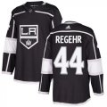 Wholesale Cheap Adidas Kings #44 Robyn Regehr Black Home Authentic Stitched NHL Jersey