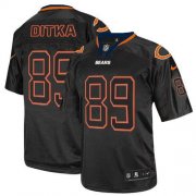 Wholesale Cheap Nike Bears #89 Mike Ditka Lights Out Black Men's Stitched NFL Elite Jersey