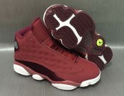 Wholesale Cheap Air Jordan 13 Retro Heiress Dark Red/White