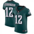 Wholesale Cheap Nike Eagles #12 Randall Cunningham Midnight Green Team Color Men's Stitched NFL Vapor Untouchable Elite Jersey