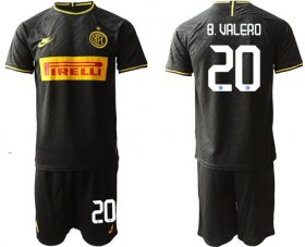 Wholesale Cheap Inter Milan #20 B.Valero Third Soccer Club Jersey