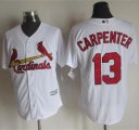 Wholesale Cheap Cardinals #13 Matt Carpenter White New Cool Base Stitched MLB Jersey