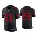 Wholesale Cheap Men San Francisco 49ers #29 Talanoa Hufanga Black Vapor Limited Jersey