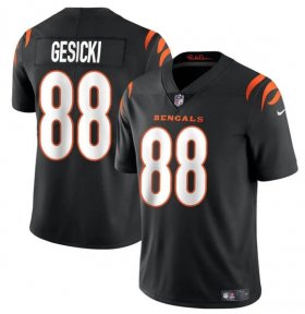 Cheap Men\'s Cincinnati Bengals #88 Mike Gesicki Black Vapor Untouchable Limited Stitched Jersey