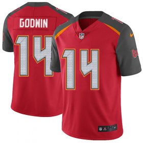 Wholesale Cheap Nike Buccaneers #14 Chris Godwin Red Team Color Men\'s Stitched NFL Vapor Untouchable Limited Jersey