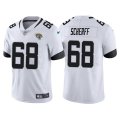 Wholesale Cheap Men's Jacksonville Jaguars #68 Brandon Scherff White Vapor Untouchable Limited Stitched Jersey