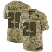 Wholesale Cheap Nike Patriots #29 Duke Dawson Camo Men's Stitched NFL Limited 2018 Salute To Service Jersey