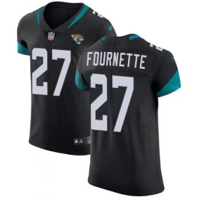 Wholesale Cheap Nike Jaguars #27 Leonard Fournette Black Team Color Men\'s Stitched NFL Vapor Untouchable Elite Jersey