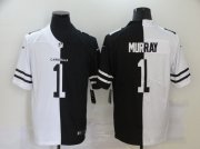 Wholesale Cheap Men's Arizona Cardinals #1 Kyler Murray White Black Peaceful Coexisting 2020 Vapor Untouchable Stitched NFL Nike Limited Jersey