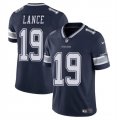 Cheap Men's Dallas Cowboys #19 Trey Lance Navy Vapor Untouchable Limited Football Stitched Jersey