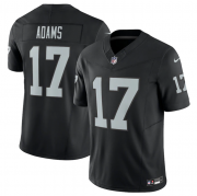 Wholesale Cheap Men's Las Vegas Raiders #17 Davante Adams Black 2023 F.U.S.E Vapor Untouchable Stitched Football Jersey