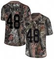 Wholesale Cheap Nike Jets #48 Jordan Jenkins Camo Youth Stitched NFL Limited Rush Realtree Jersey