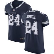 Wholesale Cheap Nike Cowboys #24 Chidobe Awuzie Navy Blue Team Color Men's Stitched NFL Vapor Untouchable Elite Jersey