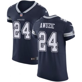 Wholesale Cheap Nike Cowboys #24 Chidobe Awuzie Navy Blue Team Color Men\'s Stitched NFL Vapor Untouchable Elite Jersey