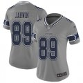 Wholesale Cheap Nike Cowboys #89 Blake Jarwin Gray Women's Stitched NFL Limited Inverted Legend Jersey