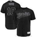 Wholesale Cheap Chicago White Sox #10 Yoan Moncada YoYo Majestic 2019 Players' Weekend Flex Base Authentic Player Jersey Black