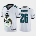 Cheap Philadelphia Eagles #26 Miles Sanders Nike Team Hero 2 Vapor Limited NFL 100 Jersey White