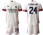 Wholesale Cheap Men 2020-2021 club Real Madrid home 24 white Soccer Jerseys1