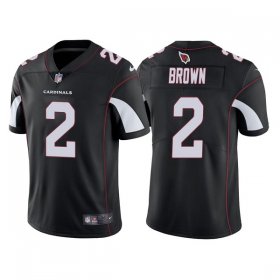 Wholesale Cheap Men\'s Arizona Cardinals #2 Marquise Brown Black Vapor Untouchable Limited Stitched Jersey