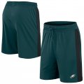 Wholesale Cheap Men's Philadelphia Eagles Green Performance Shorts