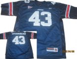 Wholesale Cheap Auburn Tigers #43 Philip Lutzenkirchen Navy Blue Throwback Jersey