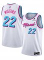 Cheap Men's Miami Heat #22 Andrew Wiggins White 2025 City Edition Stitched Basketball Jersey