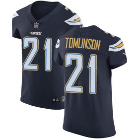 Wholesale Cheap Nike Chargers #21 LaDainian Tomlinson Navy Blue Team Color Men\'s Stitched NFL Vapor Untouchable Elite Jersey