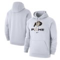 Cheap Men's Colorado Buffaloes White Hoodie