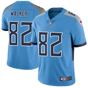 Wholesale Cheap Nike Titans #82 Delanie Walker Light Blue Alternate Men\'s Stitched NFL Vapor Untouchable Limited Jersey