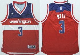 Wholesale Cheap Washington Wizards #3 Bradley Beal Revolution 30 Swingman 2014 New Red Jersey