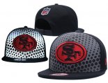 Wholesale Cheap NFL San Francisco 49ers Stitched Snapback Hats 137